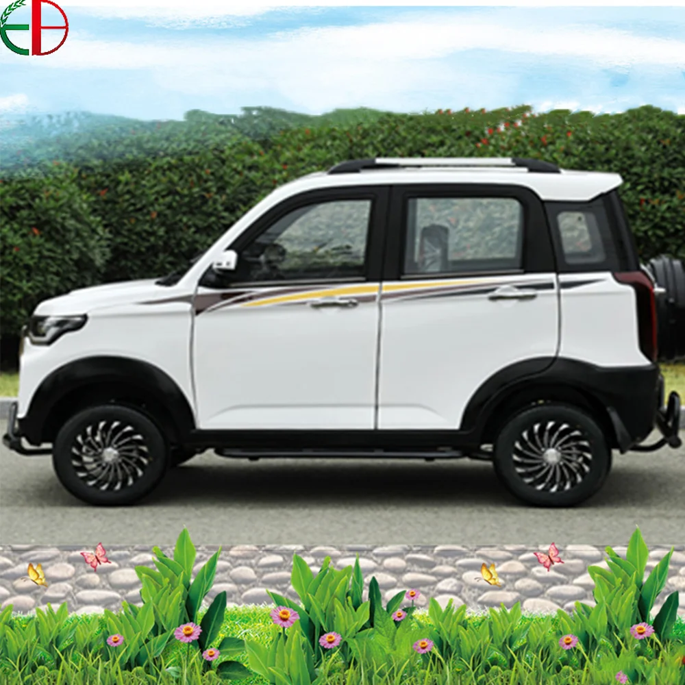 China small cheap mini  safe and stylish four wheeled low power 3000w electric vehicle for adult