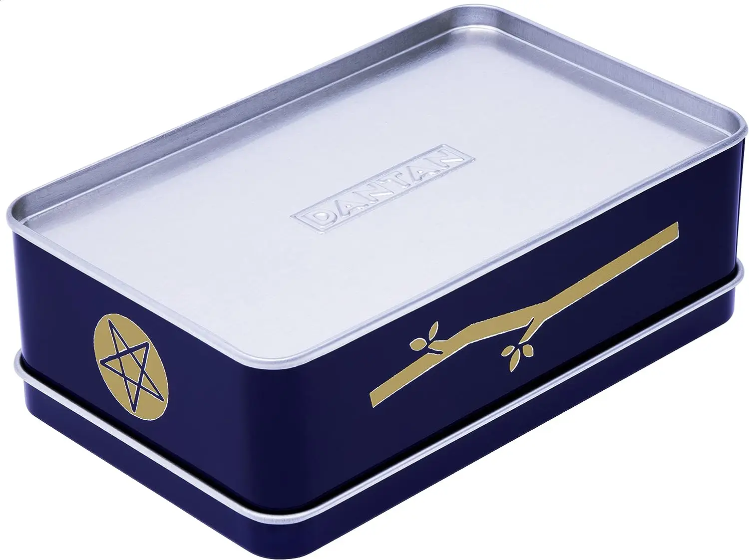 Customised card storage packaging tin case container empty rectangle tarot cards metal luxury tin box