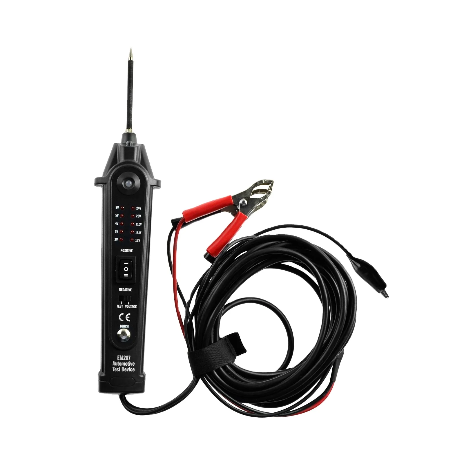 All-sun EM287 Automotive Circuit Tester Electrical System Car Voltmeter Car Electric Portable Pen Probe 5M Cable 2-24Vdc