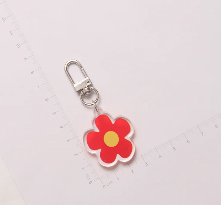 2023 Custom Logo Funny Korean Smiley Face Air Pods Accessories Acrylic Key chain