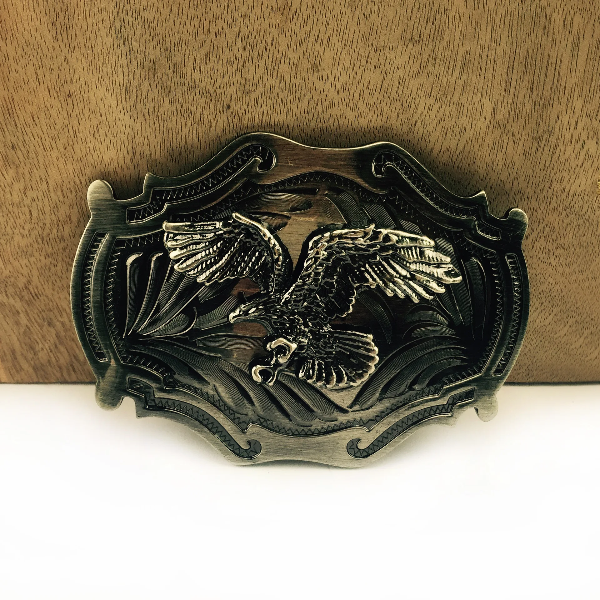 Zinc Alloy eagle belt buckle03725 Retro casual belt buckle Western cowboy belt buckle