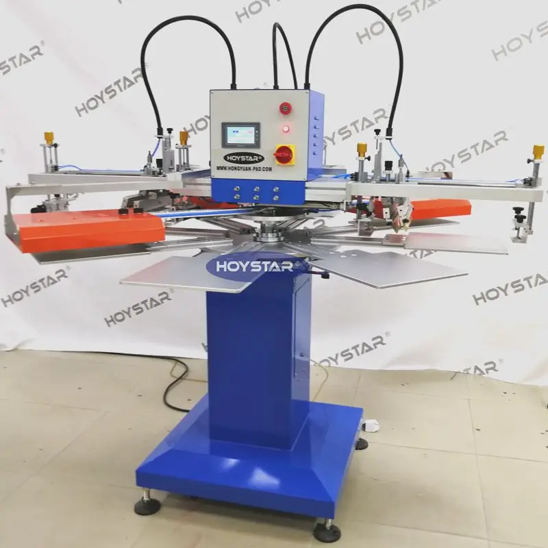 Автоматическая шелкотрафаретная печатная машина серии pulpo