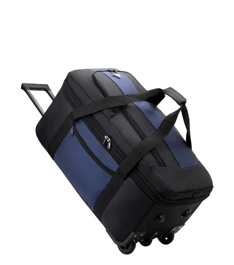 Roller Bag with Wheels Foldable trolley Duffle Bag Custom Rolling With large capacity pull bag for travel luggage