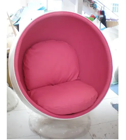 Manufacturers Direct Selling Stability Fiberglass Half Ball Chair