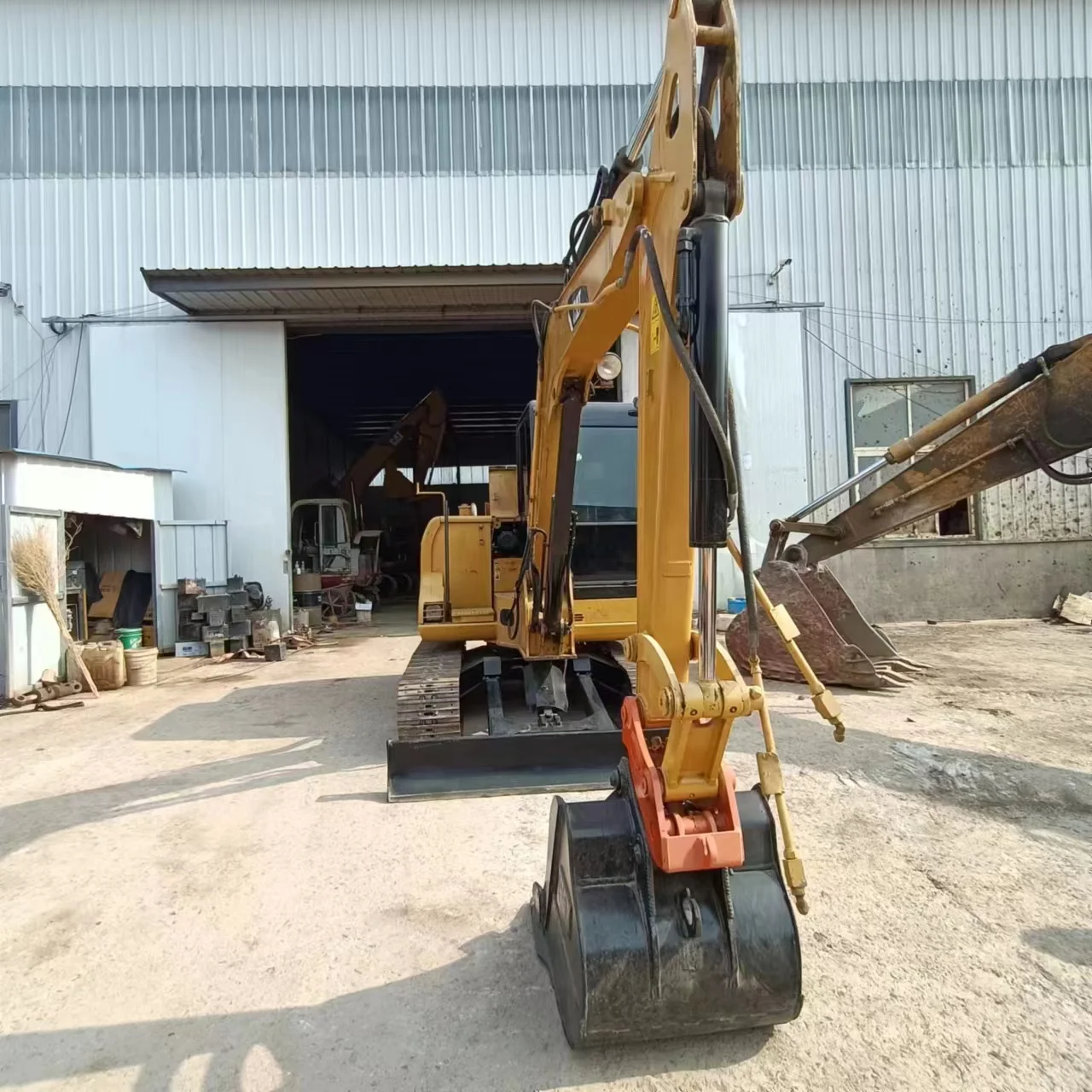 Efficient Heavy Construction Equipment used pc56 excavator for komatsu