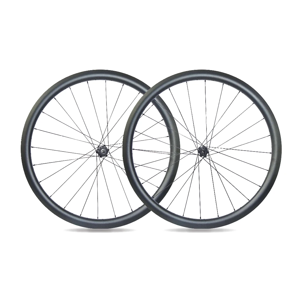 Professional Lighting 38mm Deep Carbon Wheels T700 Carbon Cyclocross Wheelset Bicycle 60mm Chinese Carbon Wheelset