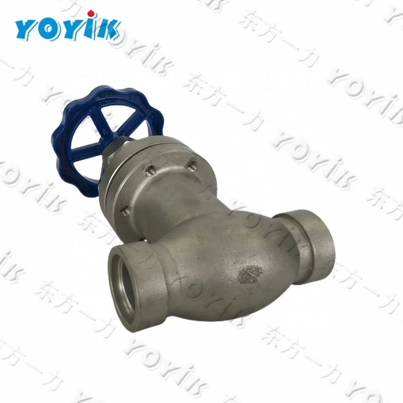 China OEM high quality globe valve 100FWJ1.6P manual bellows globe valve steel globe throttle check valve (welded)