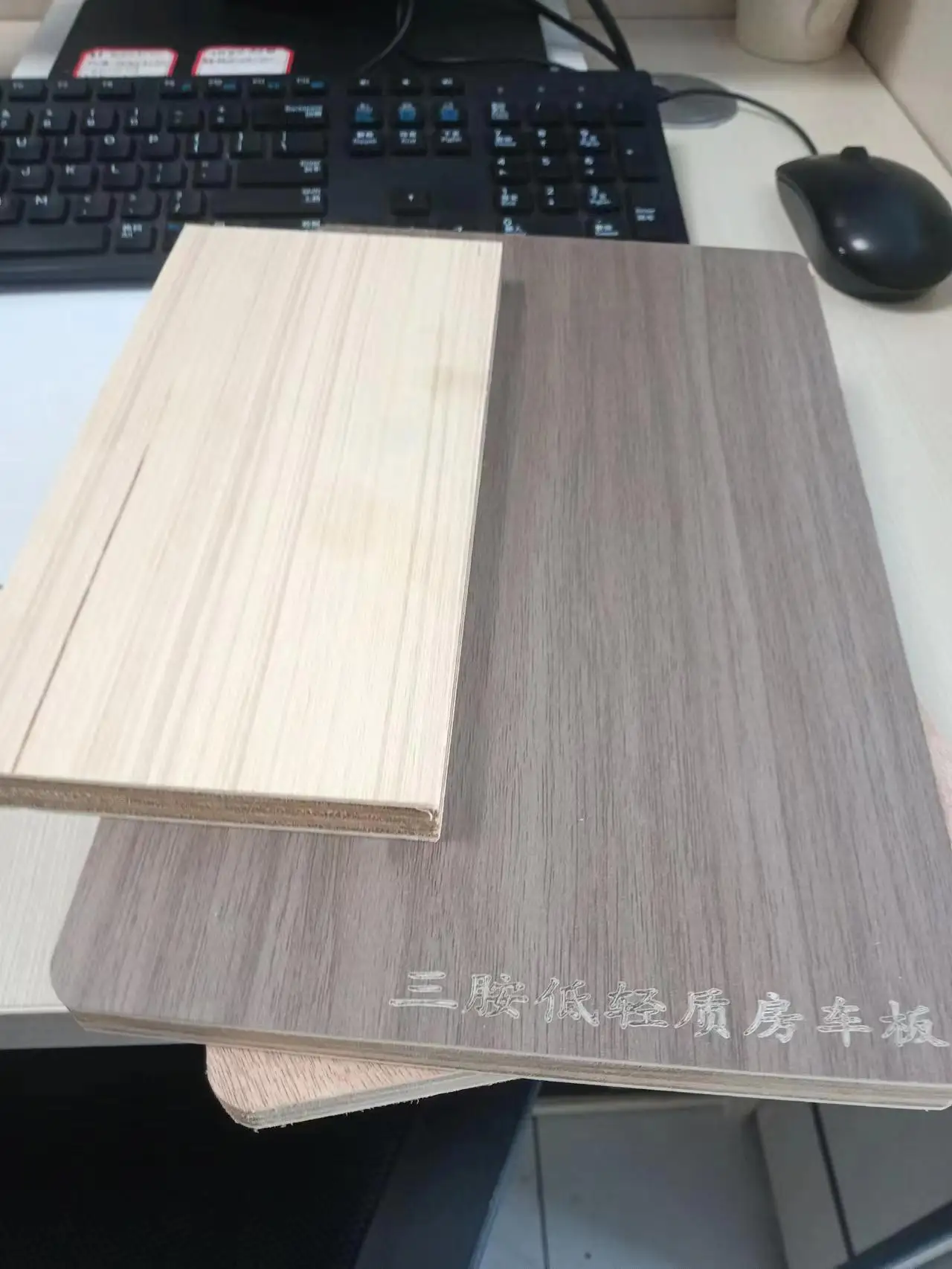 camper van use 1220x2440 okoume faced paulownia lightweight  plywoods