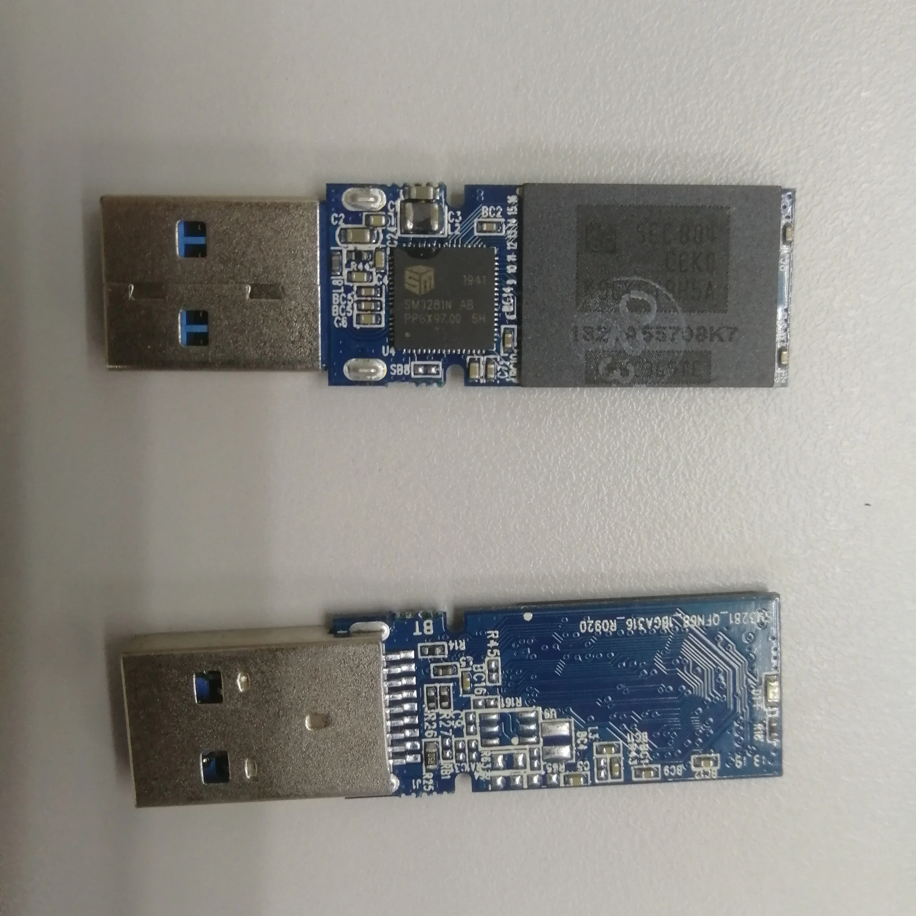 
pen drive 128gb 256GB USB 3.0 Flash Drive PCBA Board writing 60mb/s reading 130mb/s for big storage Device 