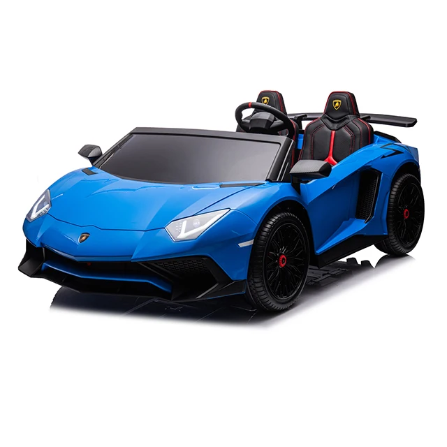 Licensed Lamborghini Aventador SV Big kids electric car 24v baby toy car for kids to drive adult double child ride-on car