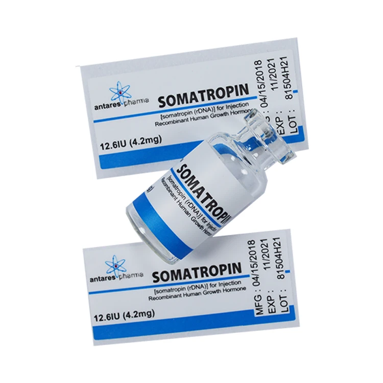 Steroide Powder Pharma Pill Bottle Glass Vials Labels Package Manufacture