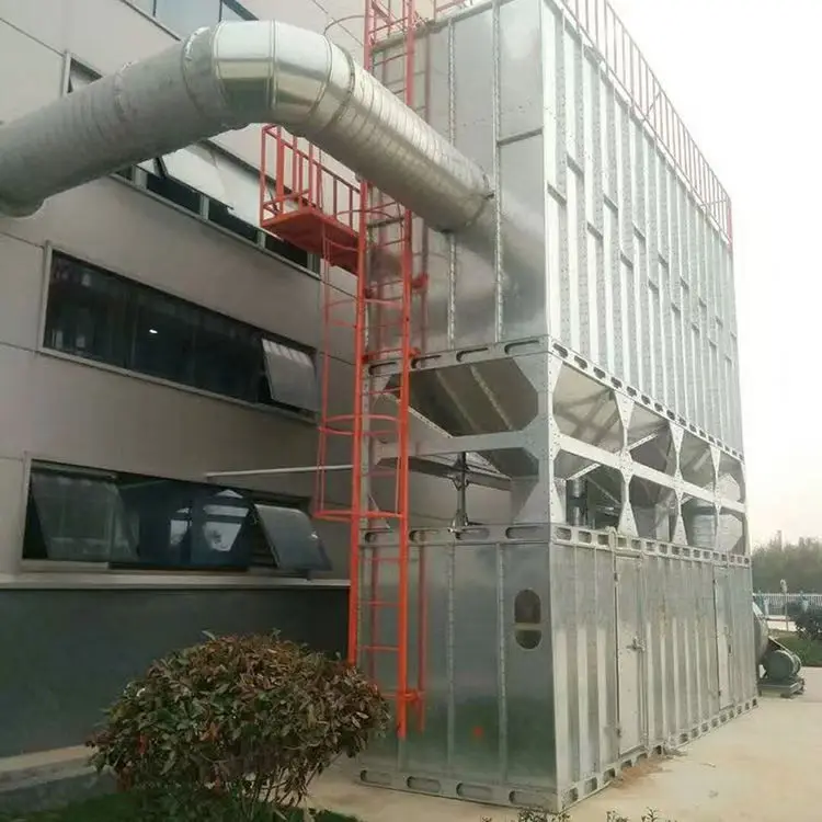 Factory Flooring Plant Woodworking Dust Collector Sawdust Recycling Central Dust Removal For Wood Processing Wooden Door