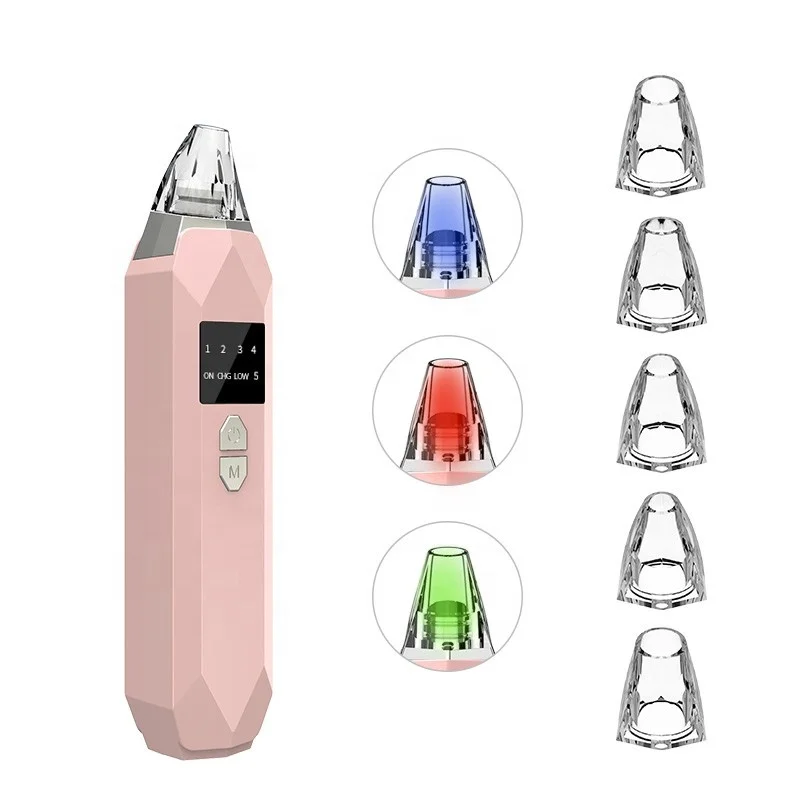 Hot  beauty instrument best portable facial pore cleaner 2023 beauty device comedo acne suction blackhead remover vacuum