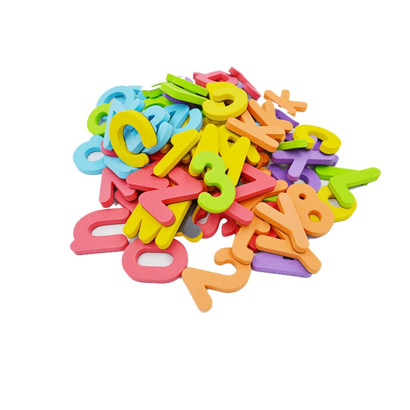 Custom Baby Toys Educational Classroom EVA Decorative Arabic Magnetic Letters Set for Kids Toys
