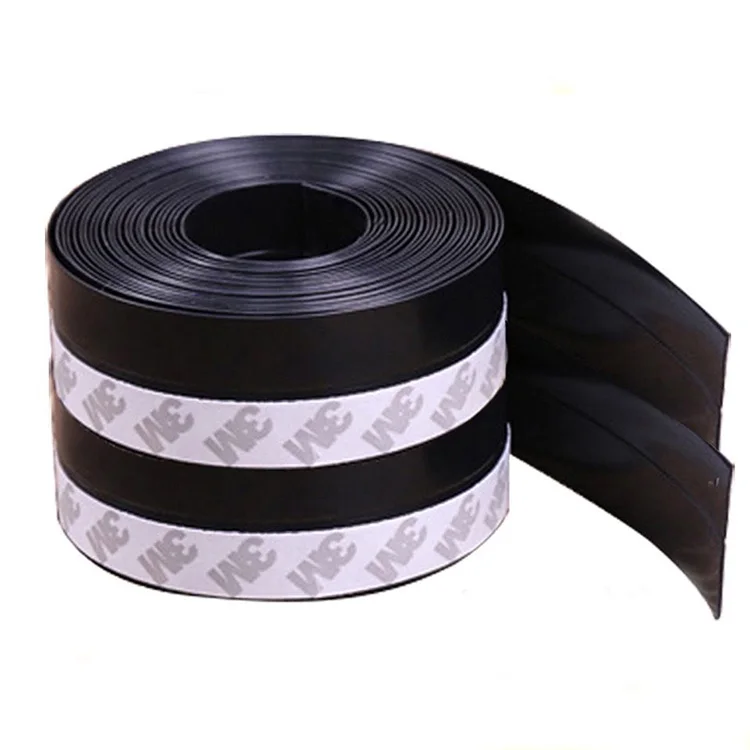 Soundproof Silicone Draught Excluder Weather Seal Strip Insulation Door Window Rubber Seal Tape