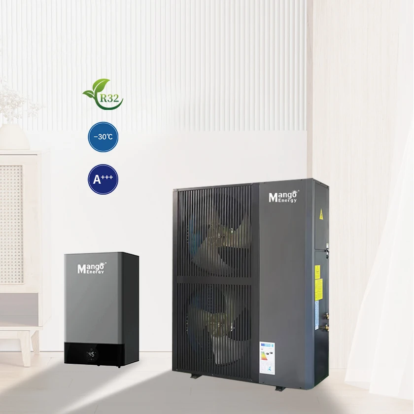 Hight quality very popular EVI DC Inverter Air to Water Heat Pump  off site snow -30Deg