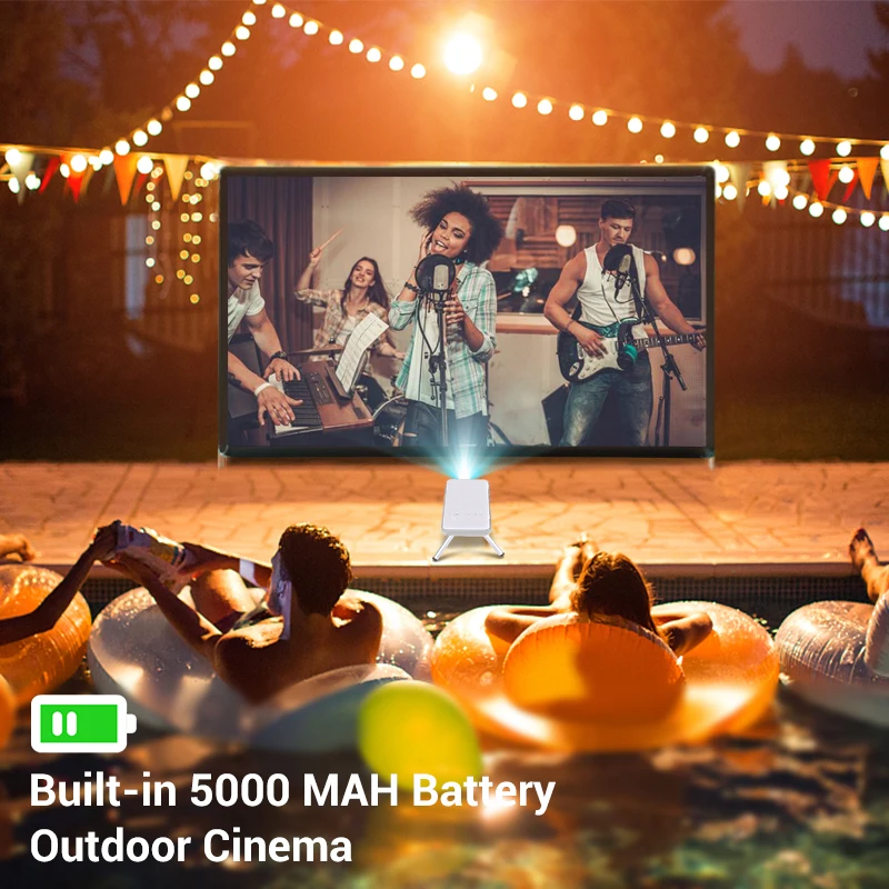 Portable Smart MIni Projector With Hdmi Wifi for Smartphone DLP Projectors