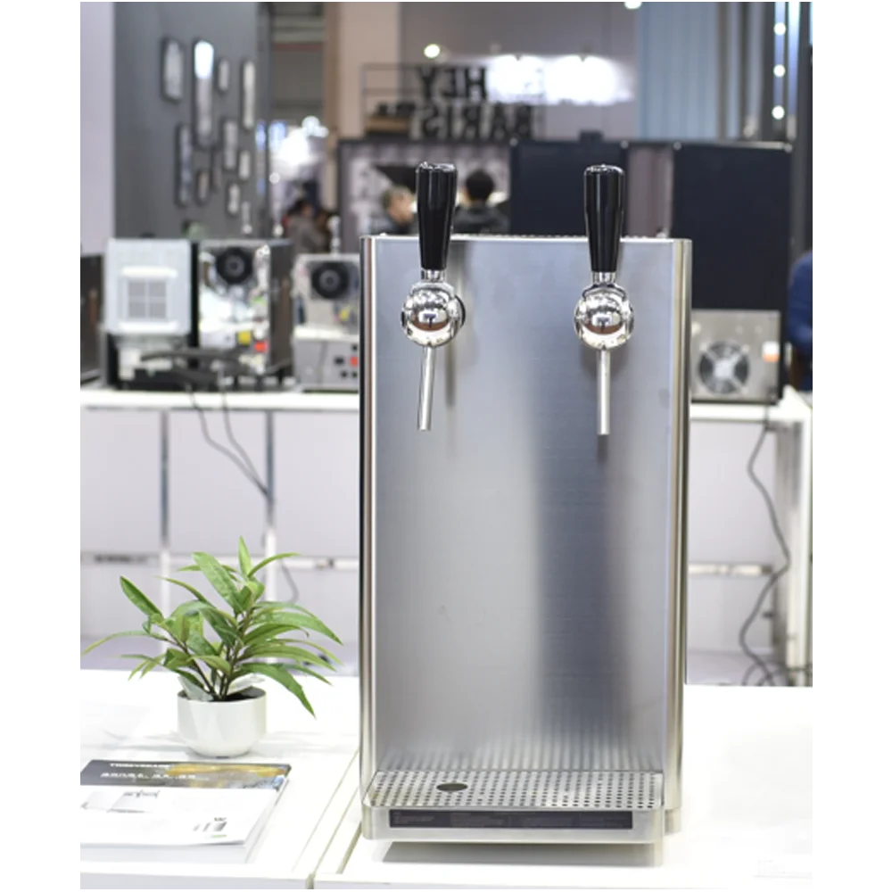 New designed sparkling water dispenser with r134a compressor