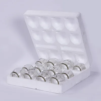 Wholesale High Quality Chinese Traditional Fire Cupping For Acupuncture Massage 5 Sizes Glass cupping cups
