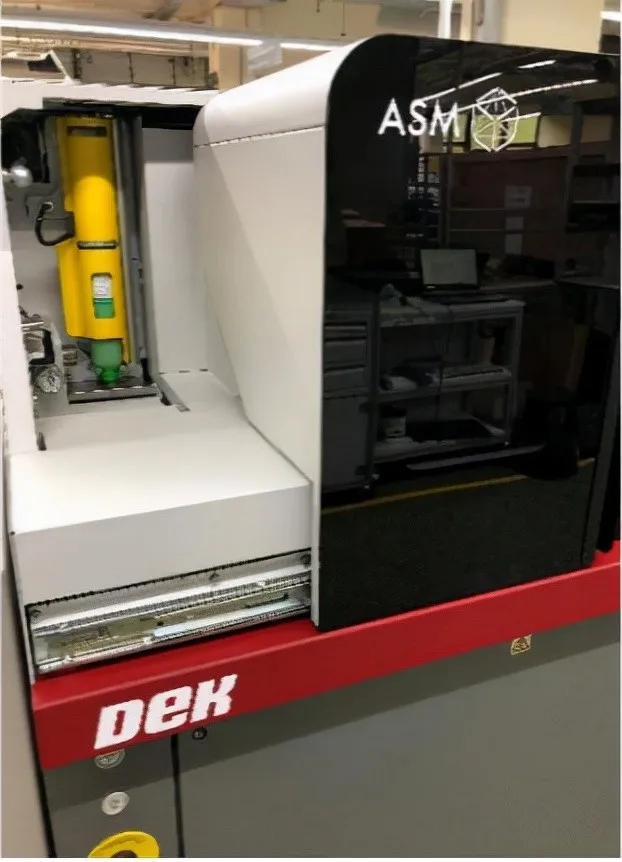 Original new ASM DEK TQ Intelligent automatic vision solder paste printer stencil printer machine