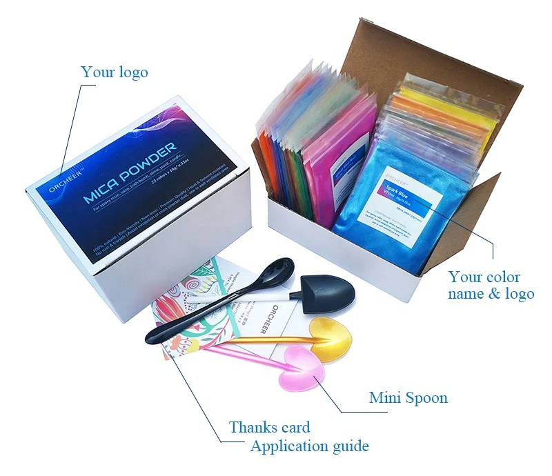 
36 colors mica pearl pigment powder for Epoxy Resin, soap, bath bomb, eye shadow, nail gel, 5g per color 