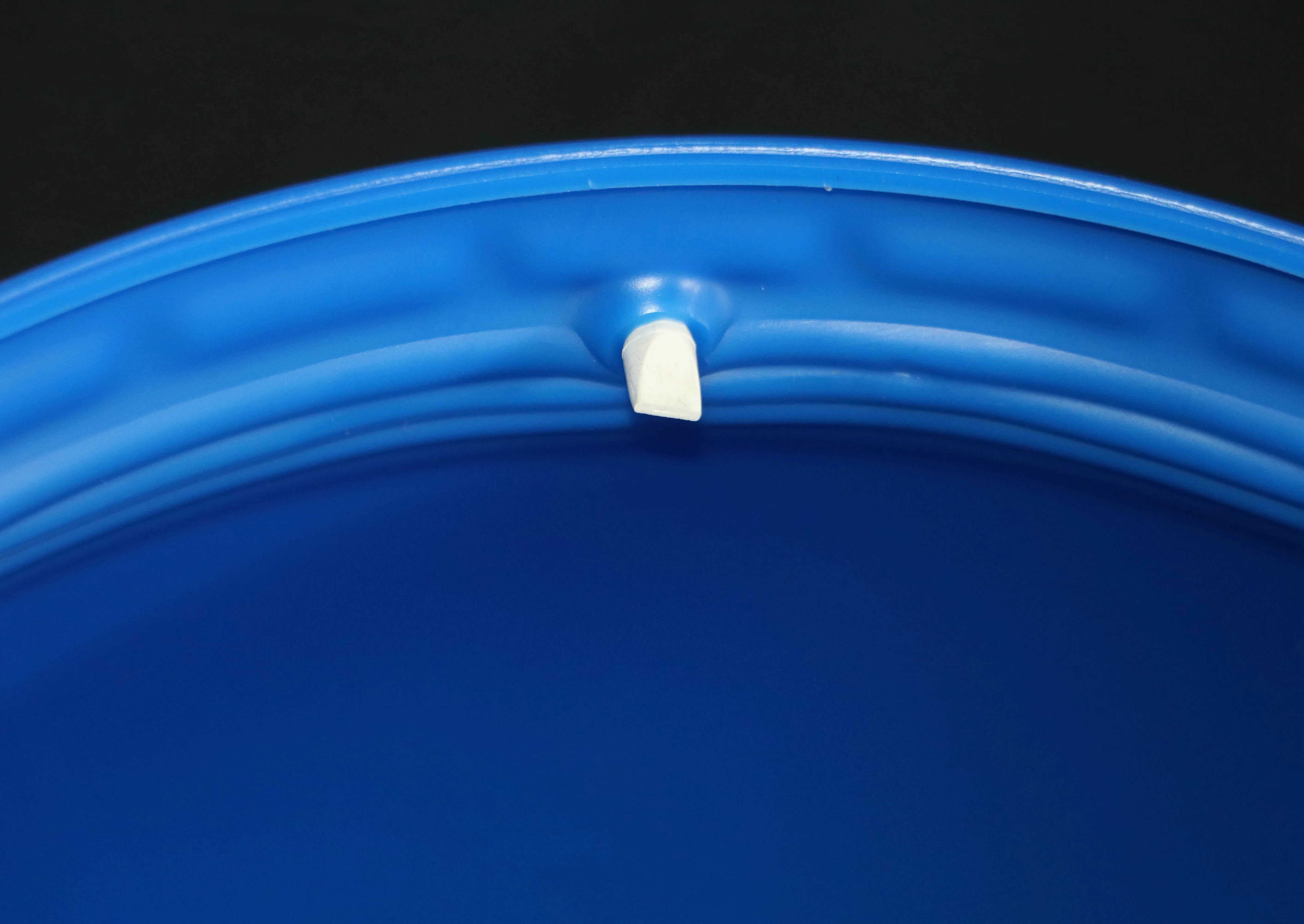  Синий пластиковый барабан с открытым верхом HDPE 60