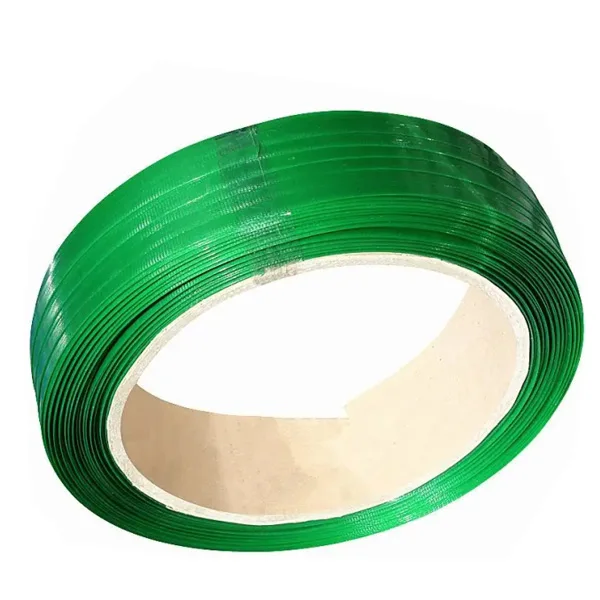 16mm 25mm polyethylene terephthalate roller green embossed pet poly strapping pet belt brown