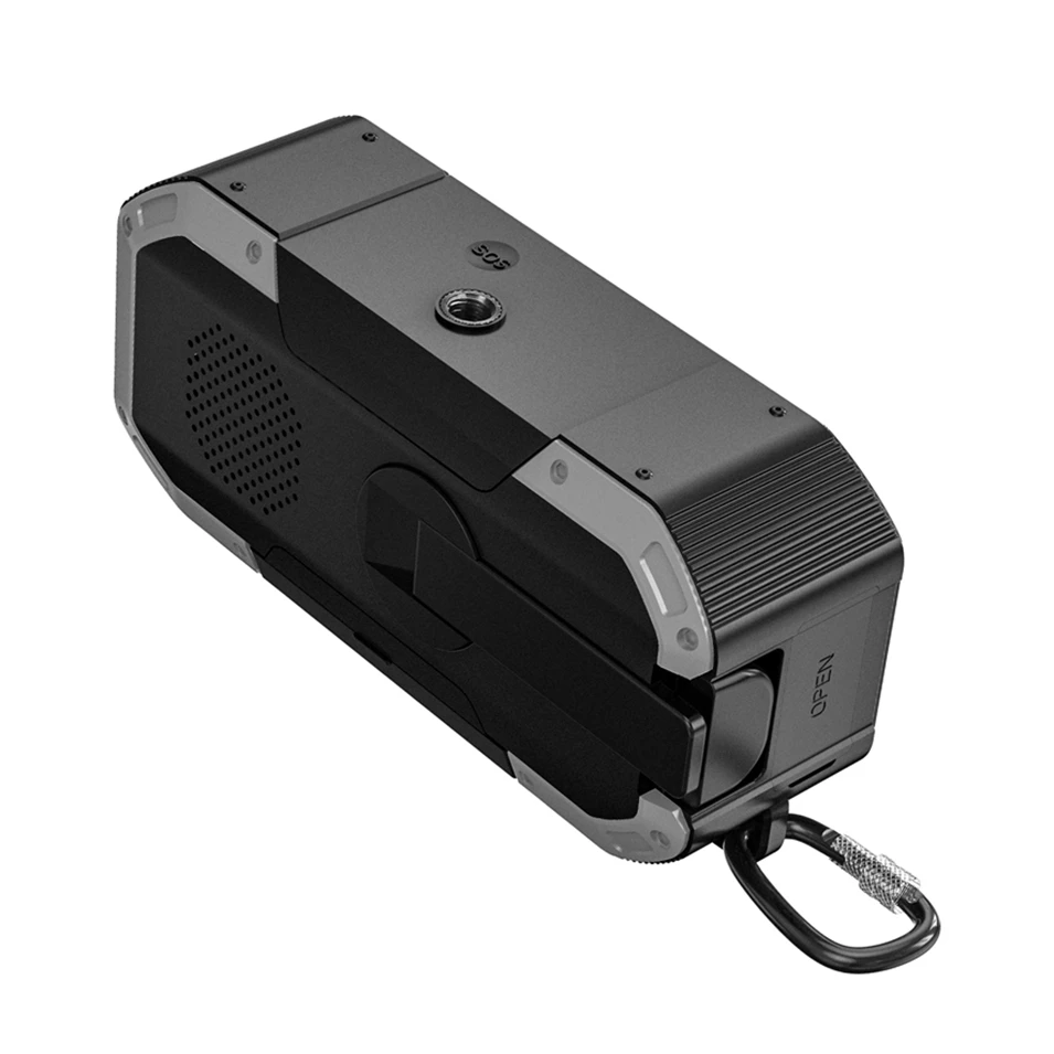 NOAA WB DAB FM Digital Radio wireless solar Speakers with flashlight Power Bank SOS Thermometer portable outdoor and home radio