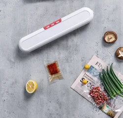 oem household vacuum sealing portable electric bag vacuum sealer home kitchen Vacuum Food Sealers