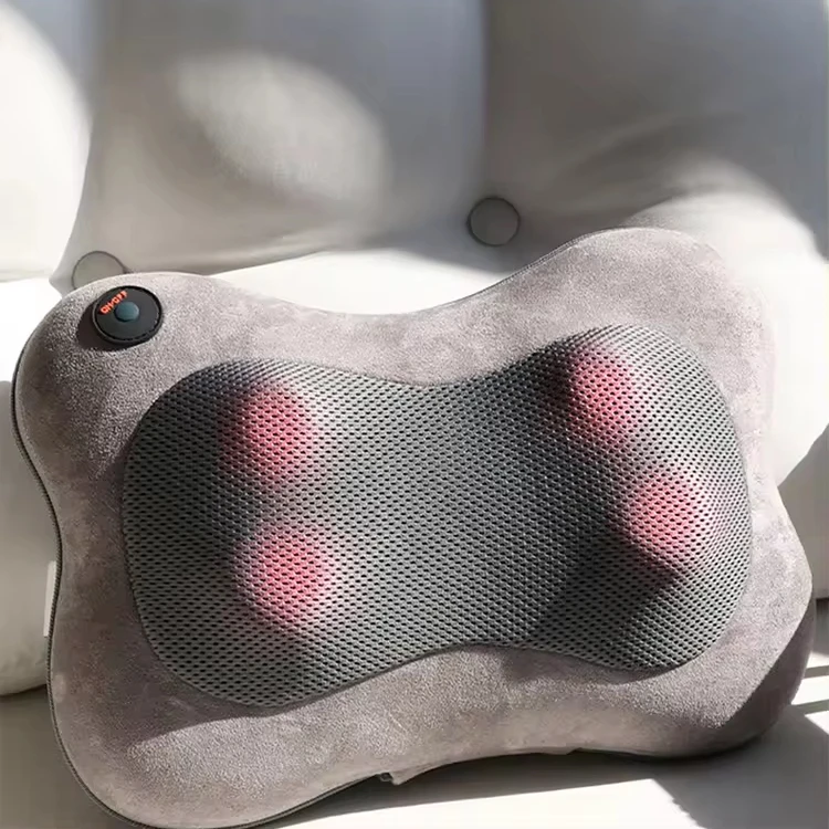 2024 NEW High Quality Fashion Design Full Body Shiatsu Electric Back Massage Cushion Car Seat Neck Massager Pillow with Heating