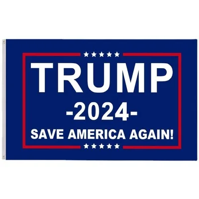 3*5ft 100% Polyester Take American Back Trump 2024 Flag For