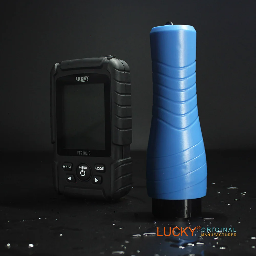 Счастливая FF718LiC-Ice подледная рыбалка инструмент Fish Finder с кабелем детектор