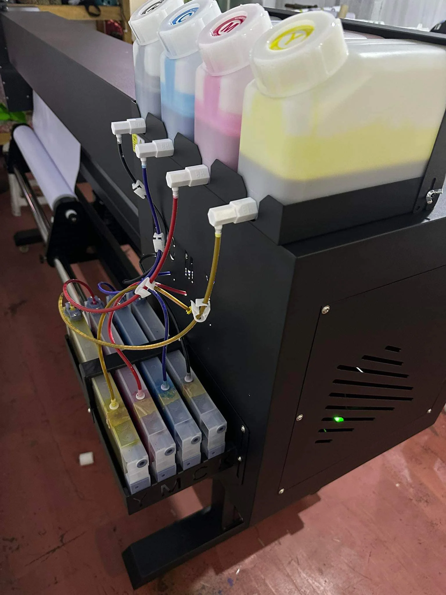 GEDTECH 1.8m Flex Banner Single Xp600 Inkjet Printer 6ft Vinyl Sticker Dual Dx11 Tarpaulin Printing Machine