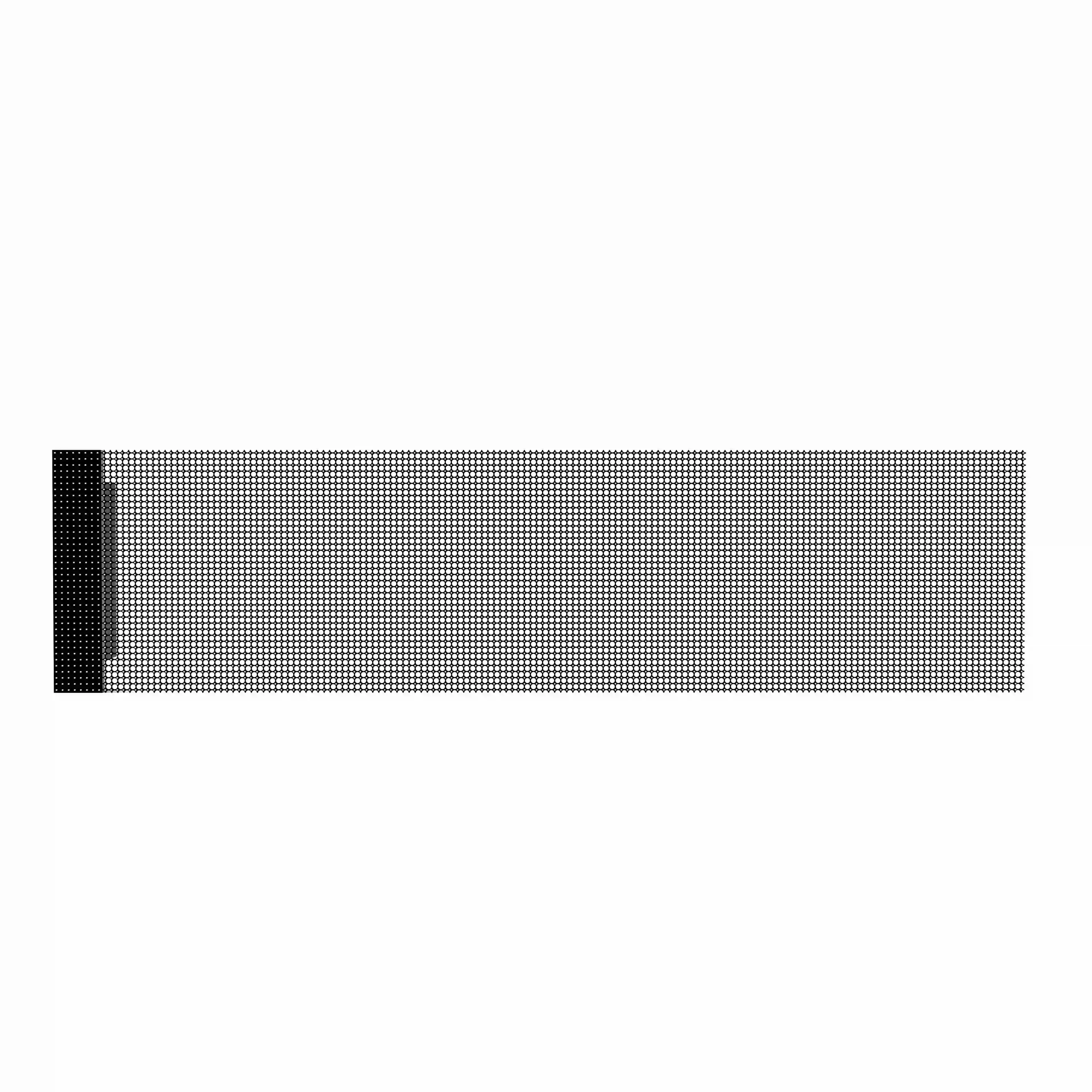 Hd-Transparent P10.4 Indoor Led Screen Low Power Design Energy Efficient Eco-Friendly Led Hologram Packaging