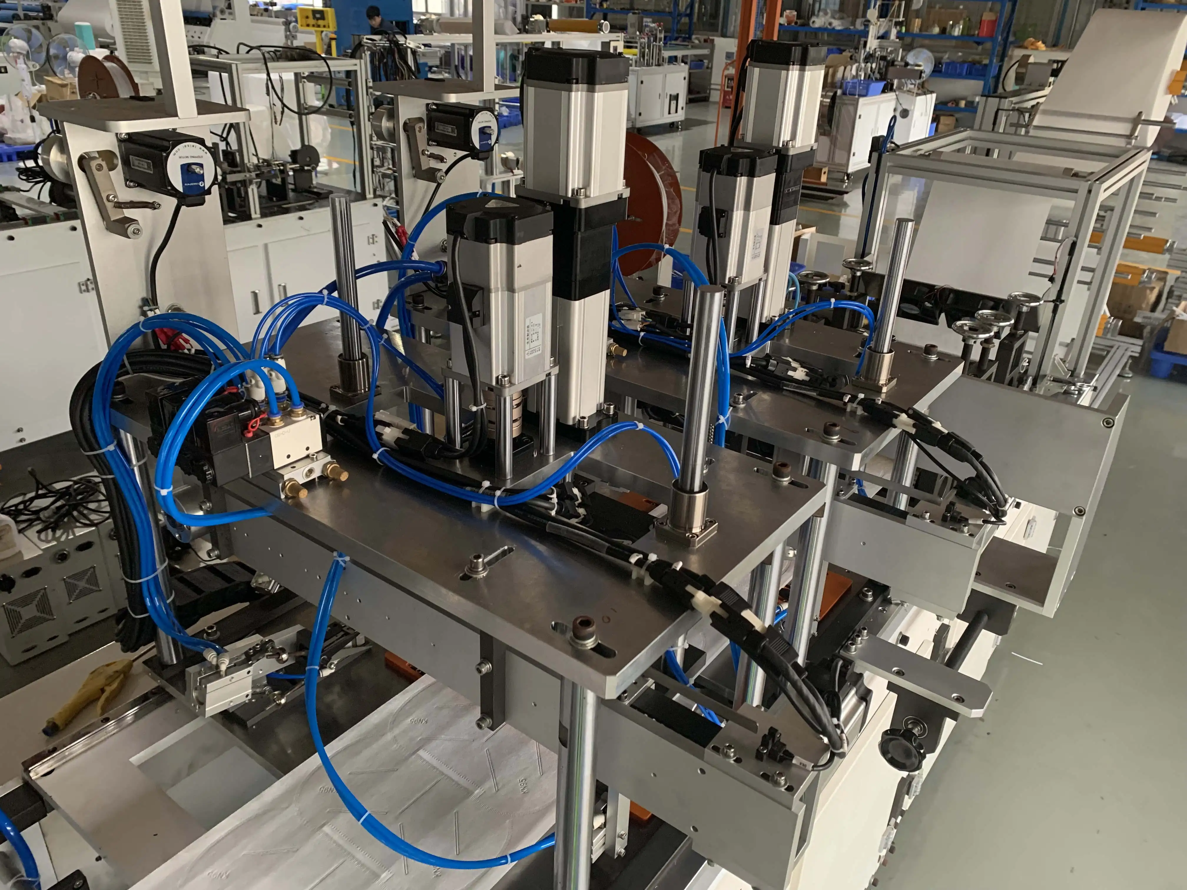Full Automatic Non-Woven Dust-Proof Mask Machine Mask Making Machine