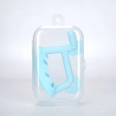 BPA Free Easy Grip Baby Activity Animals hobbyhorse Educational Toys Teeth wristband Silicone Baby Teethers with box