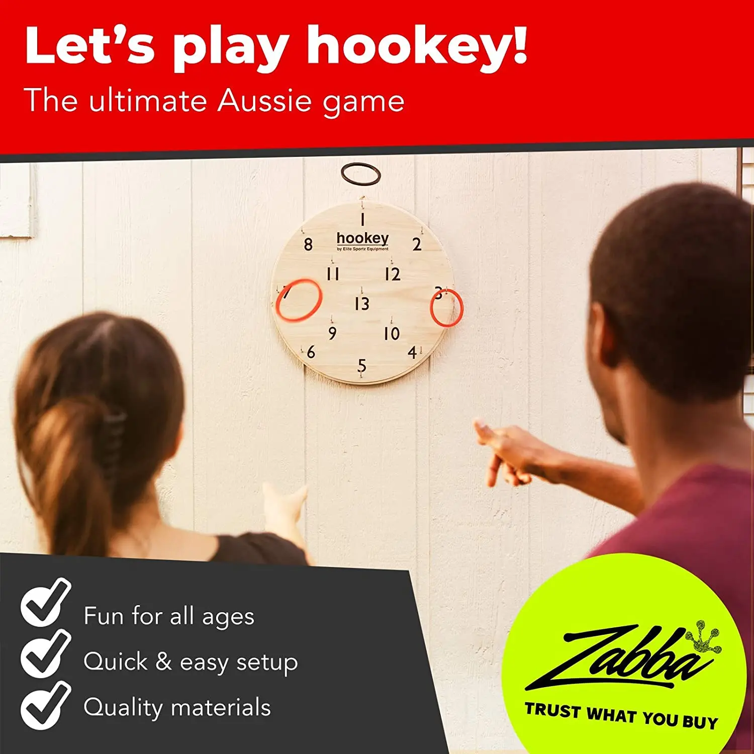 Sportz Ring Toss Game for Adults Kids Indoor Outdoor Games for Family and Friends Gifts for Men and Women Party