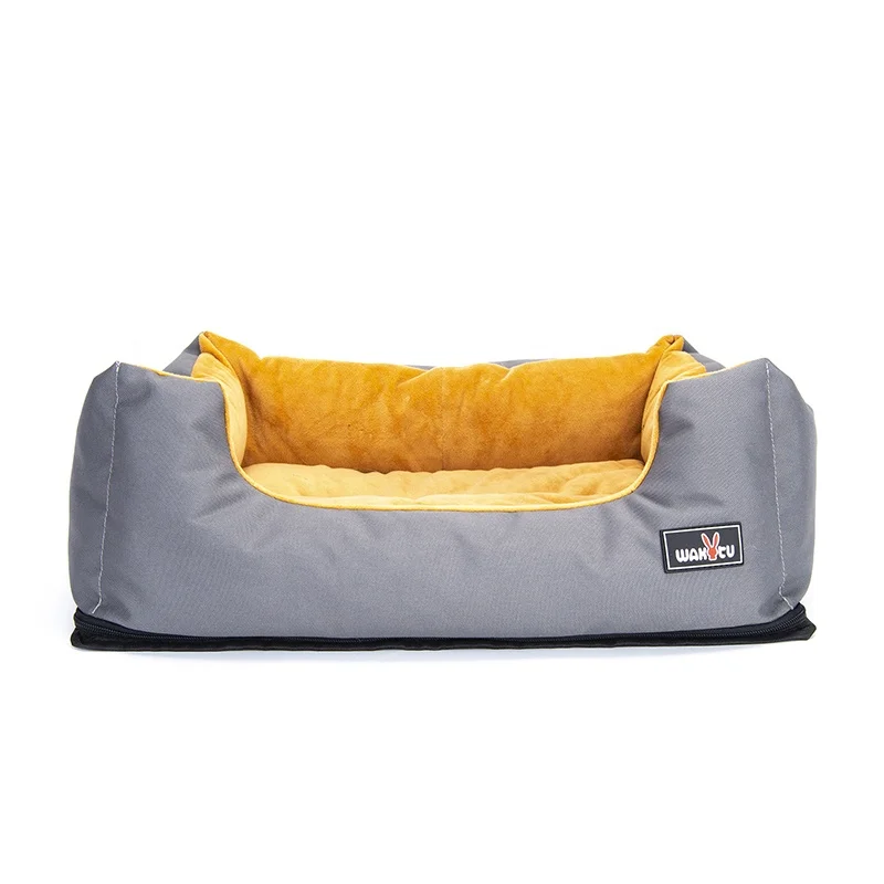 OSOCE C33 пользовательские роскошные легко чистящие мягкие моющиеся хрустальные фланелевые переносные складные лежаки для домашних животных для собак и кошек