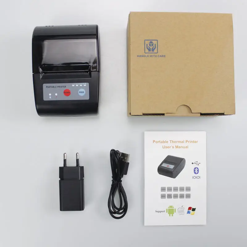 Direct factory custom size mini Portable receipt 58mm thermal printer
