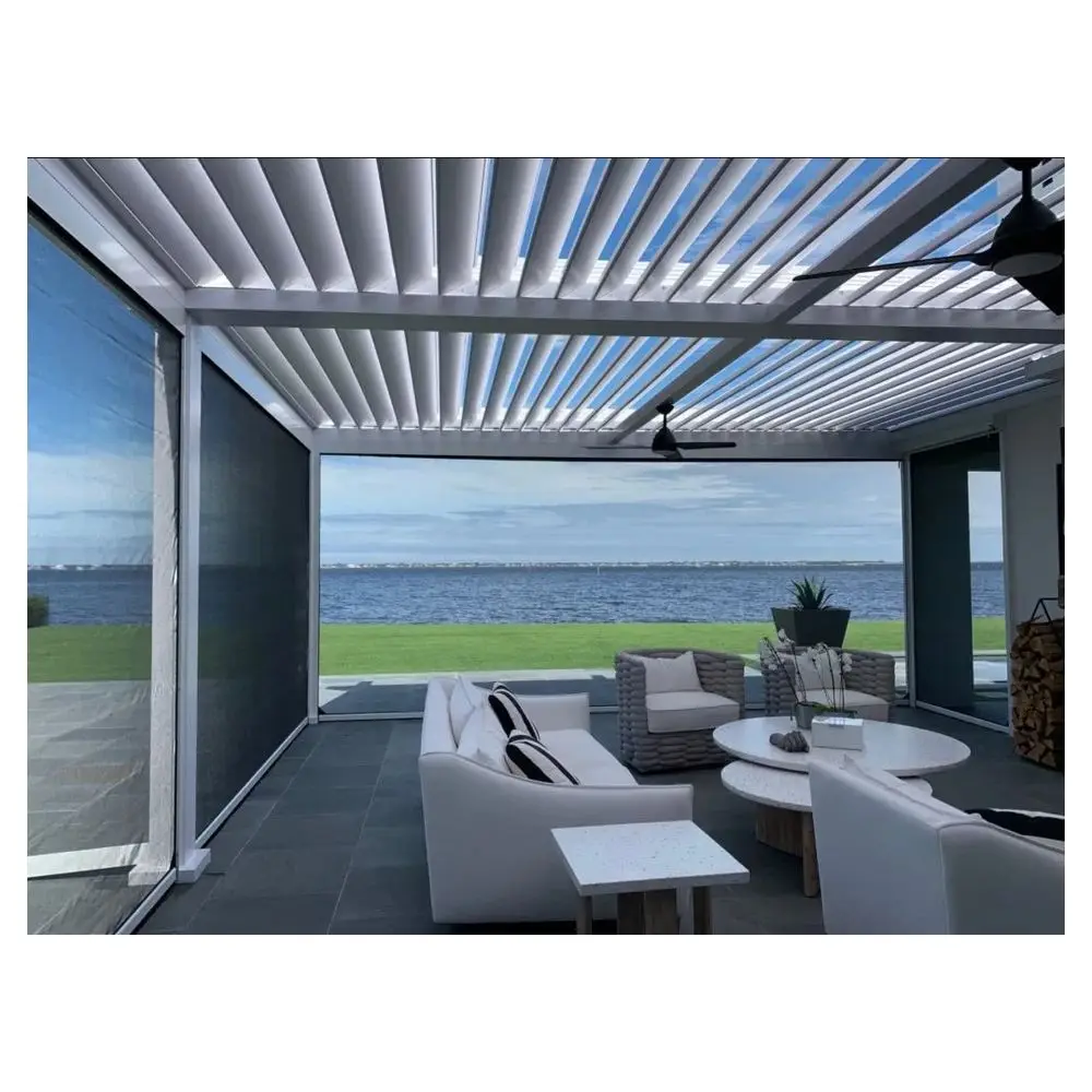 Aluminum Louver Facade Internal Louver Aluminum Motorized Louver From China Direct