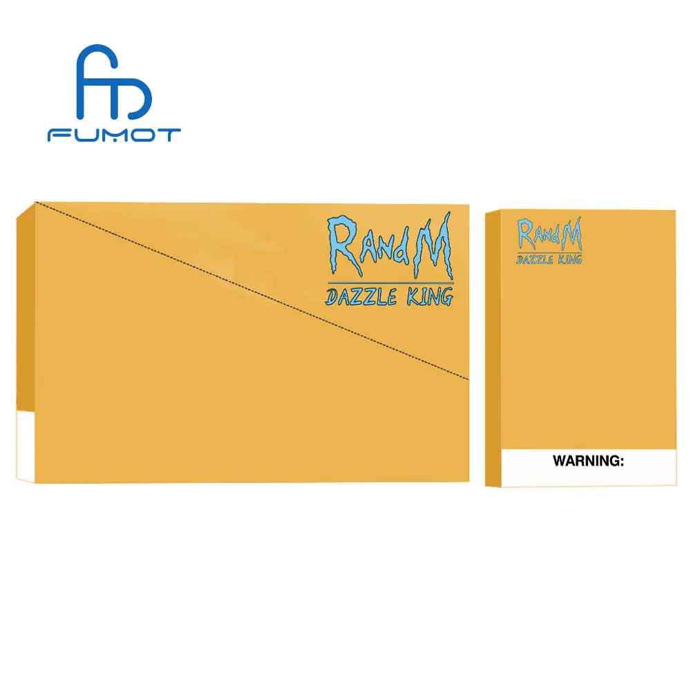 Лучшие продажи randm Dazzle King 3000 раз r и м перезаряжаемые прямые поставки 12 видов цветов коробка
