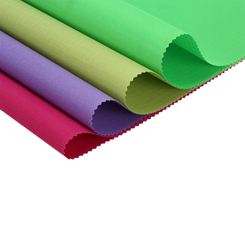 Factory wholesale 600D 0.5 Plaid Oxford Fabric 100% Polyester Plain Dyed for Work Jackets Garments Tents Bags