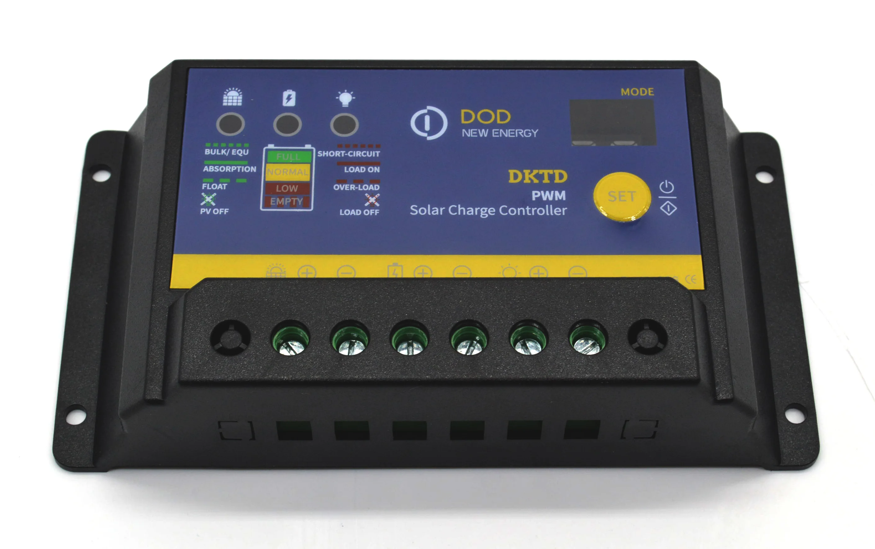 System charge controller PWM Charge LCD LED Display 12V 24V 48V 60V 5A 10A 20A 30A 10 Amp pwm Solar Charger Controller