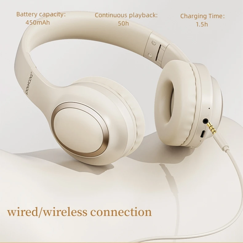 Fone de ouvido custom logo waterproof foldable headphones wholesale enc noise cancelling music gaming headset wir less headphone