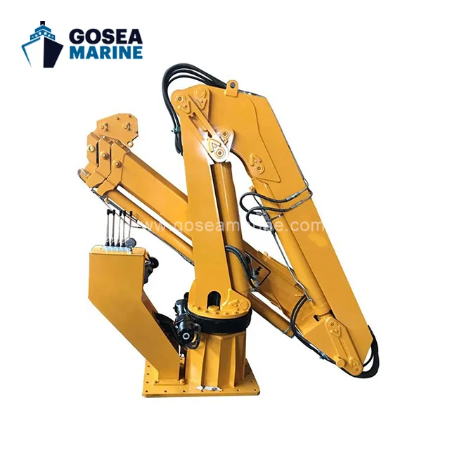 New Technology Marine knuckle boom crane or hydraulic marine Deck crane