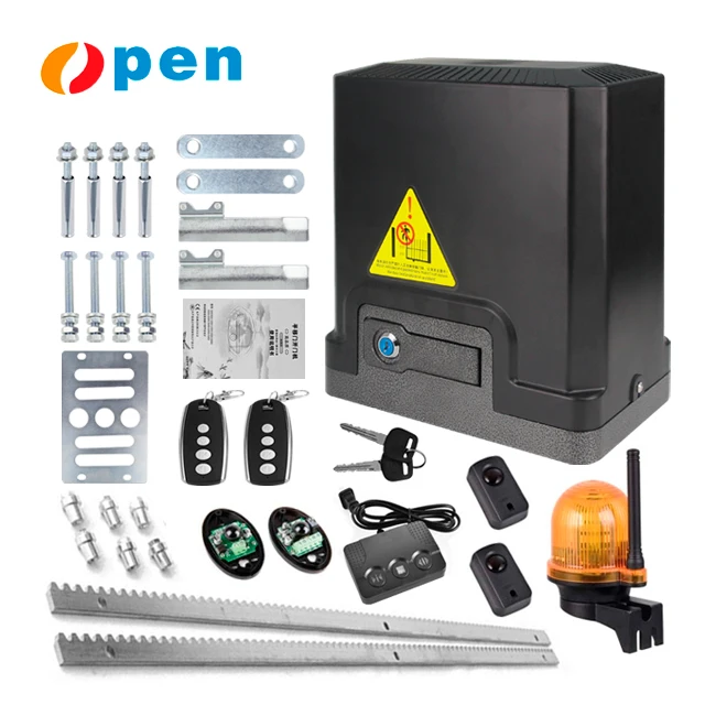 Branch line integrated translation door motor DC door opening machine, remote control electric sliding gate opener