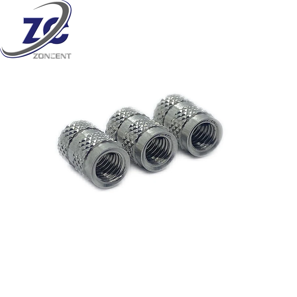 Customized Types S SS CLS CLSS SP M3 M4 M5 insert nut steel metal for PC board car and industry Heat Staking Threaded Inserts