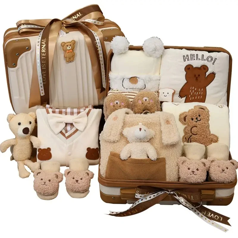 Baby Meeting Box Baby Full Month Clothes Set Gift High-end Maternal And Child Supplies