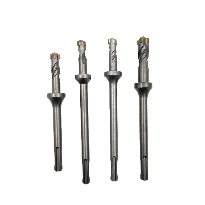 SDS PLUS Hammer Drill Stop Bit Carbide Tipped 4 Cutter STOP Rotary Hammer Bit