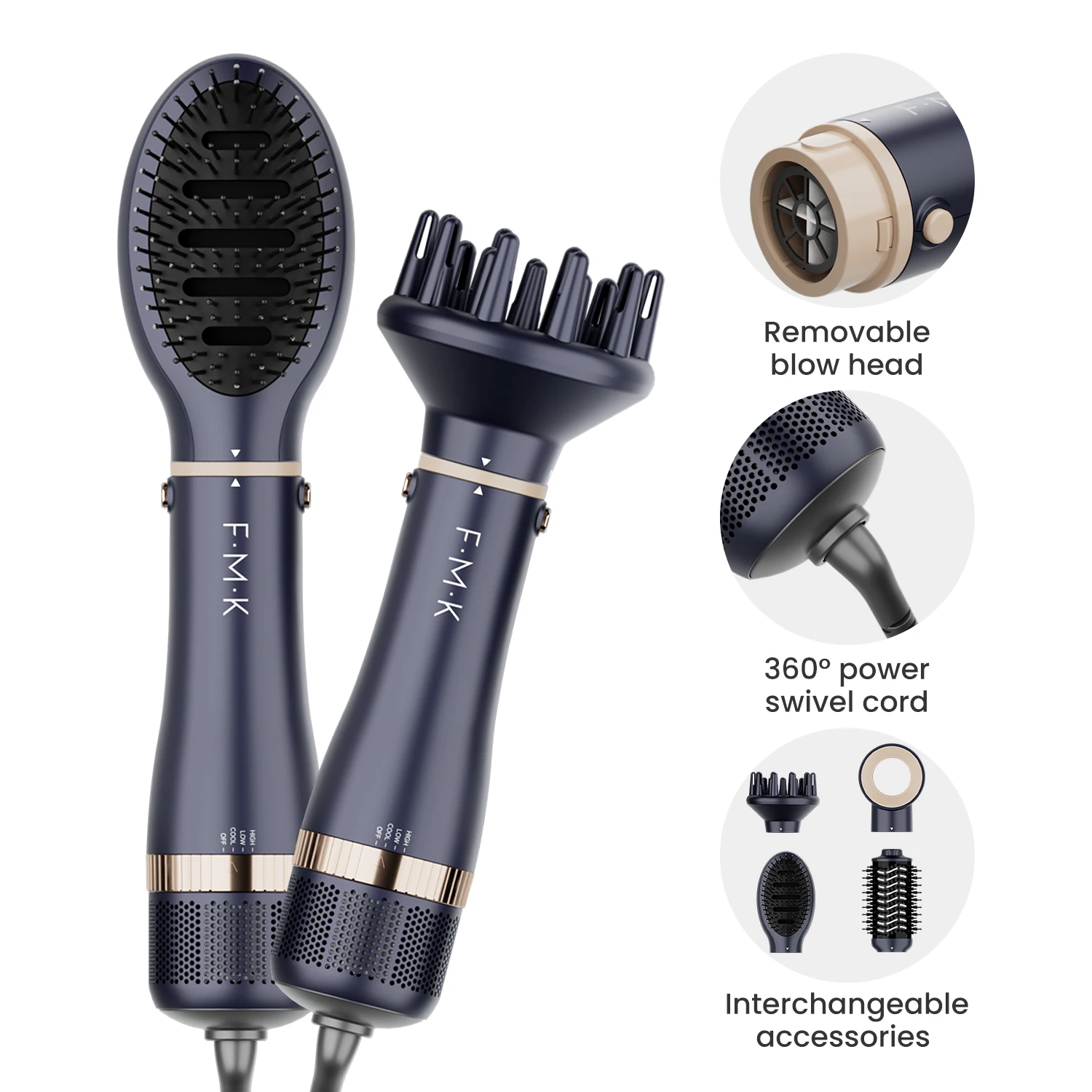 Щетка для выпрямления волос 4 в